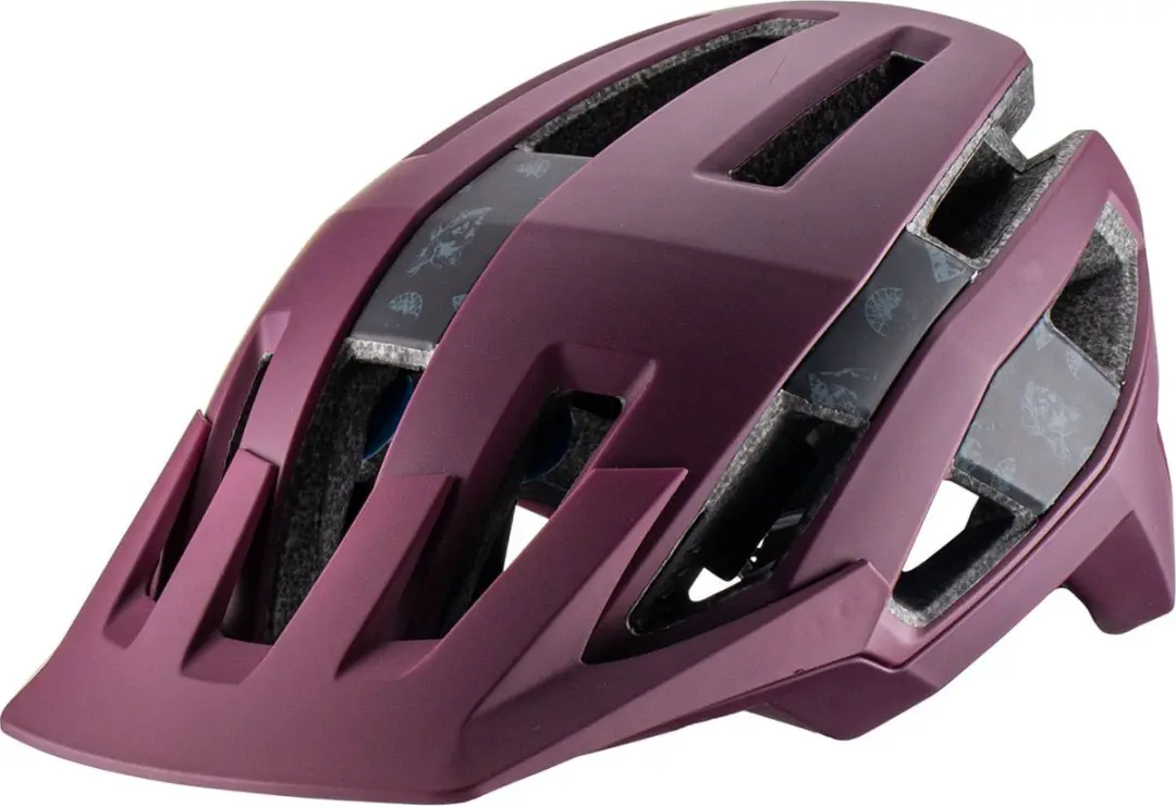 Leatt MTB Trail 3.0 Fietshelm - L - Paars - afbeelding 4 van 4