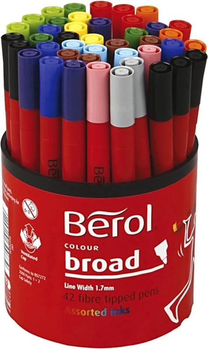 Bic Berol Multicolor Stiften 1,7mm