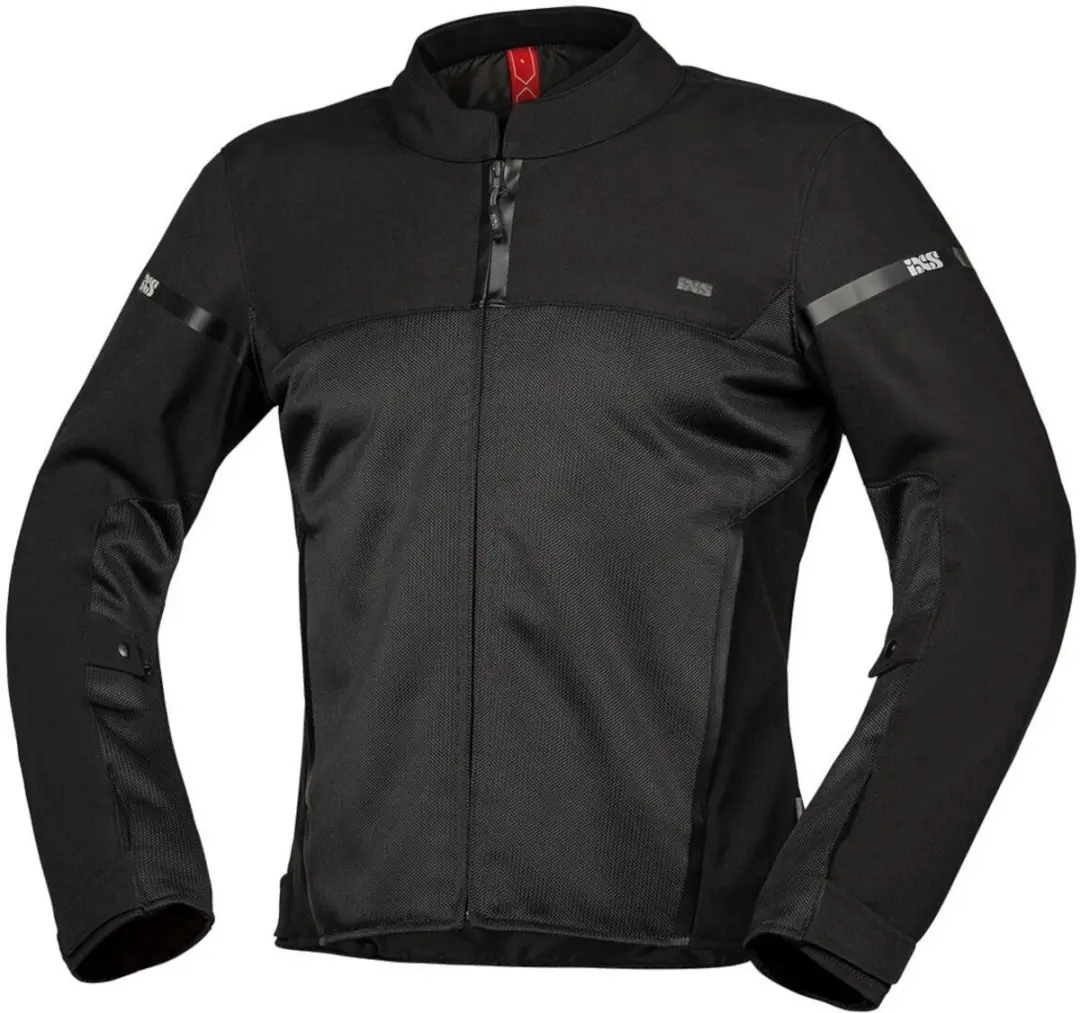 IXS Oxy-Air Mesh Zwart Textiele Motorjas