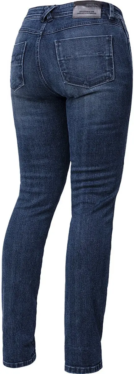 iXS 1L Straight Dames Motorjeans Blauw 28/34 - afbeelding 4 van 6