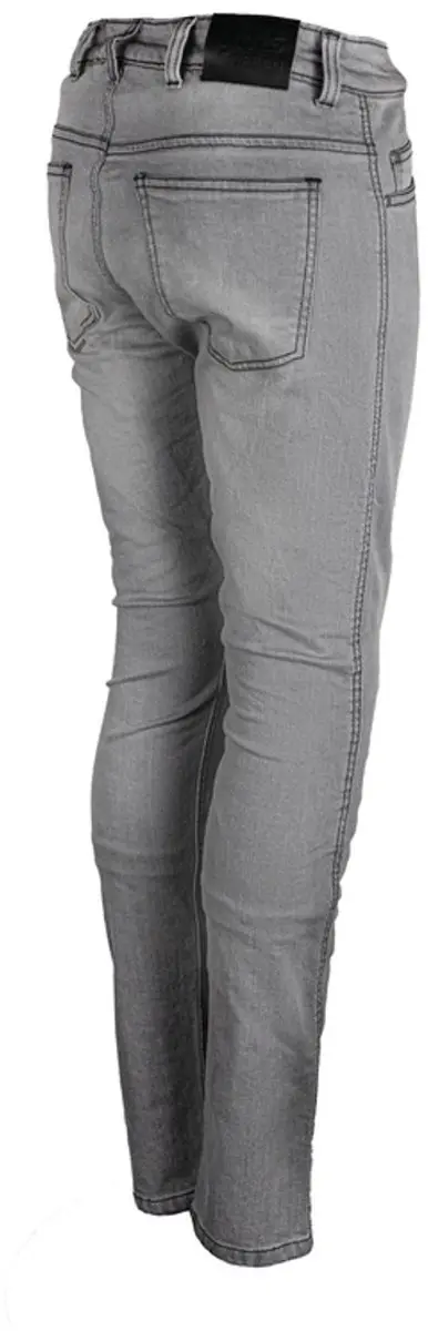 Gms Rattle Slim Dames Motorjeans 40/30 - Grijs