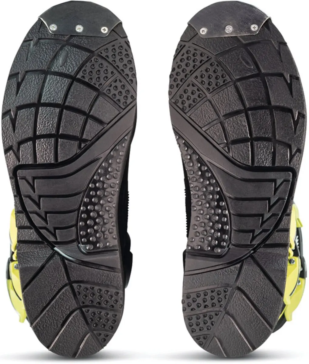 Sidi Flame Kinder Crosslaarzen 41 - Zwart/Limoen/Grijs