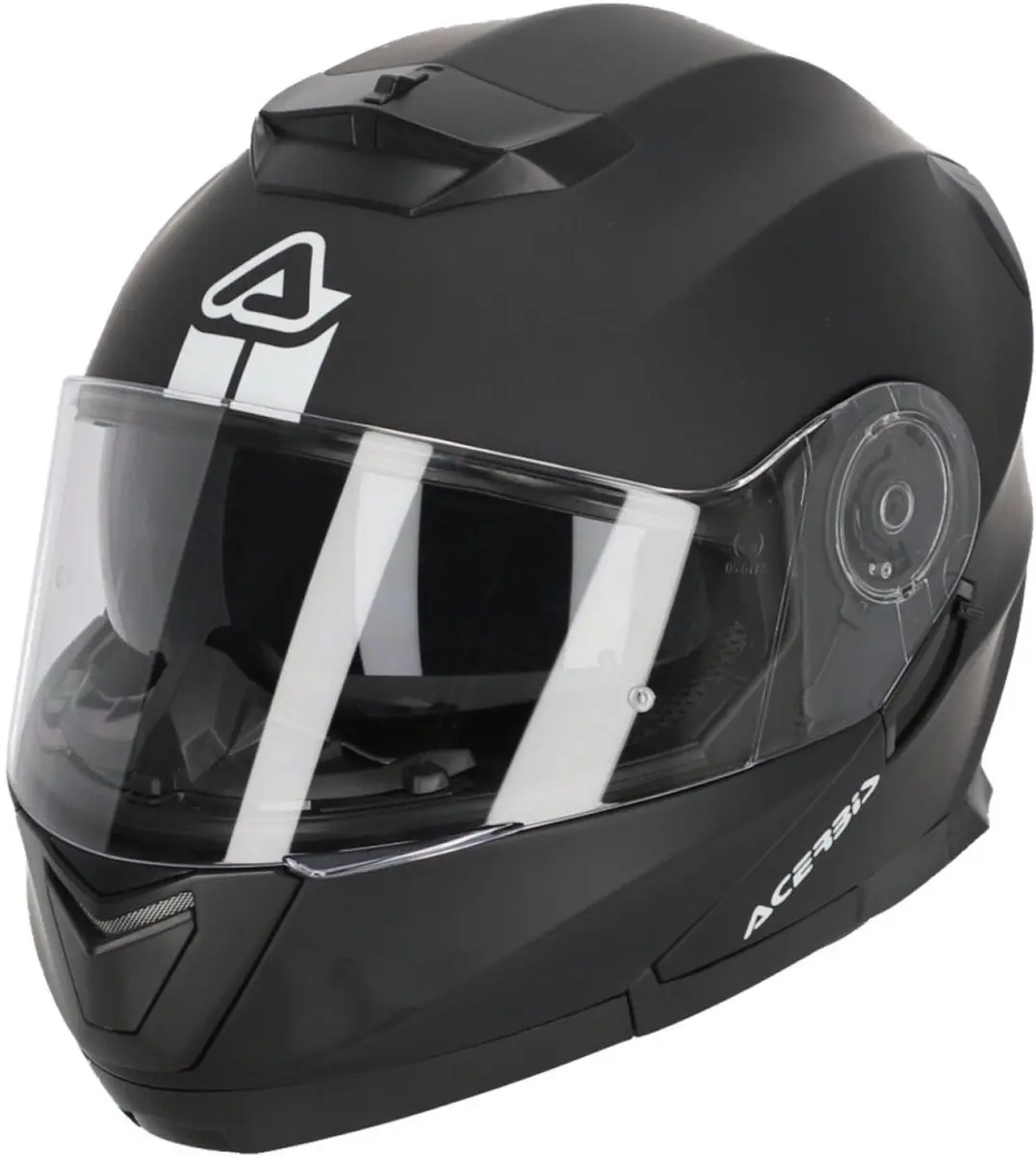 Acerbis Serel Solid Mat Zwart Systeemhelm