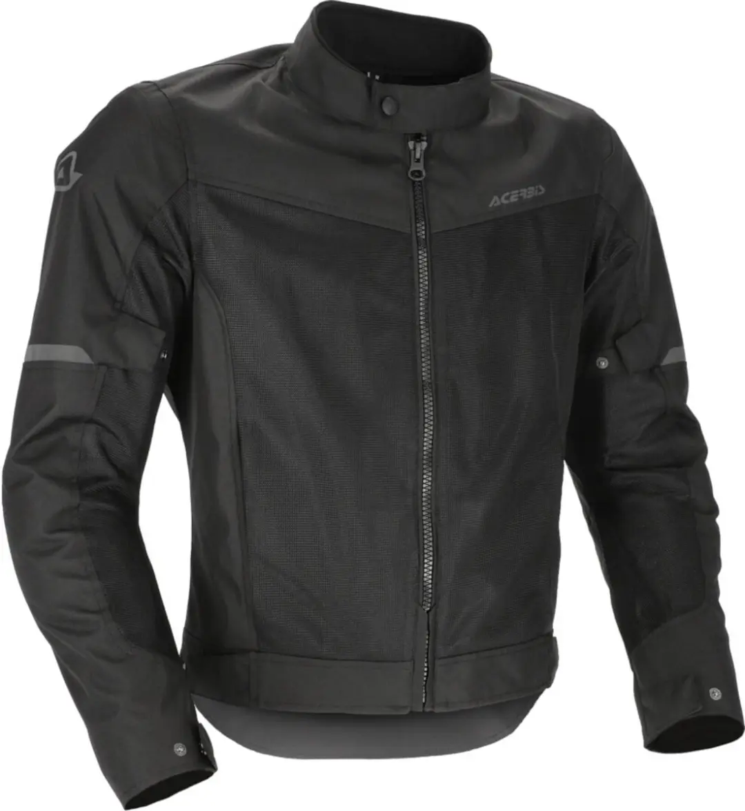 Acerbis Ramsey Vented 2.0 Mesh Zwart Textiele Motorjas