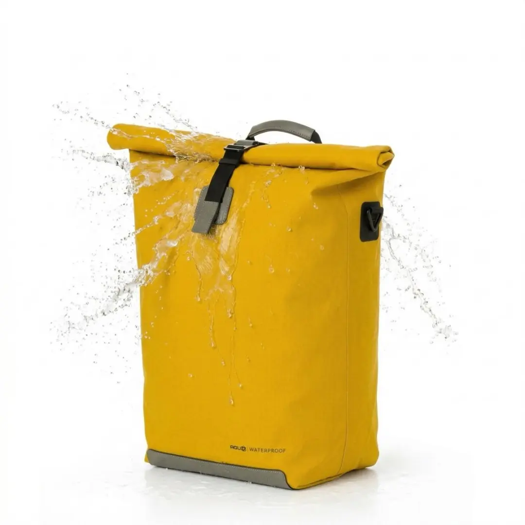 AGU Convoy Clean Enkele Fietstas 17L - Geel