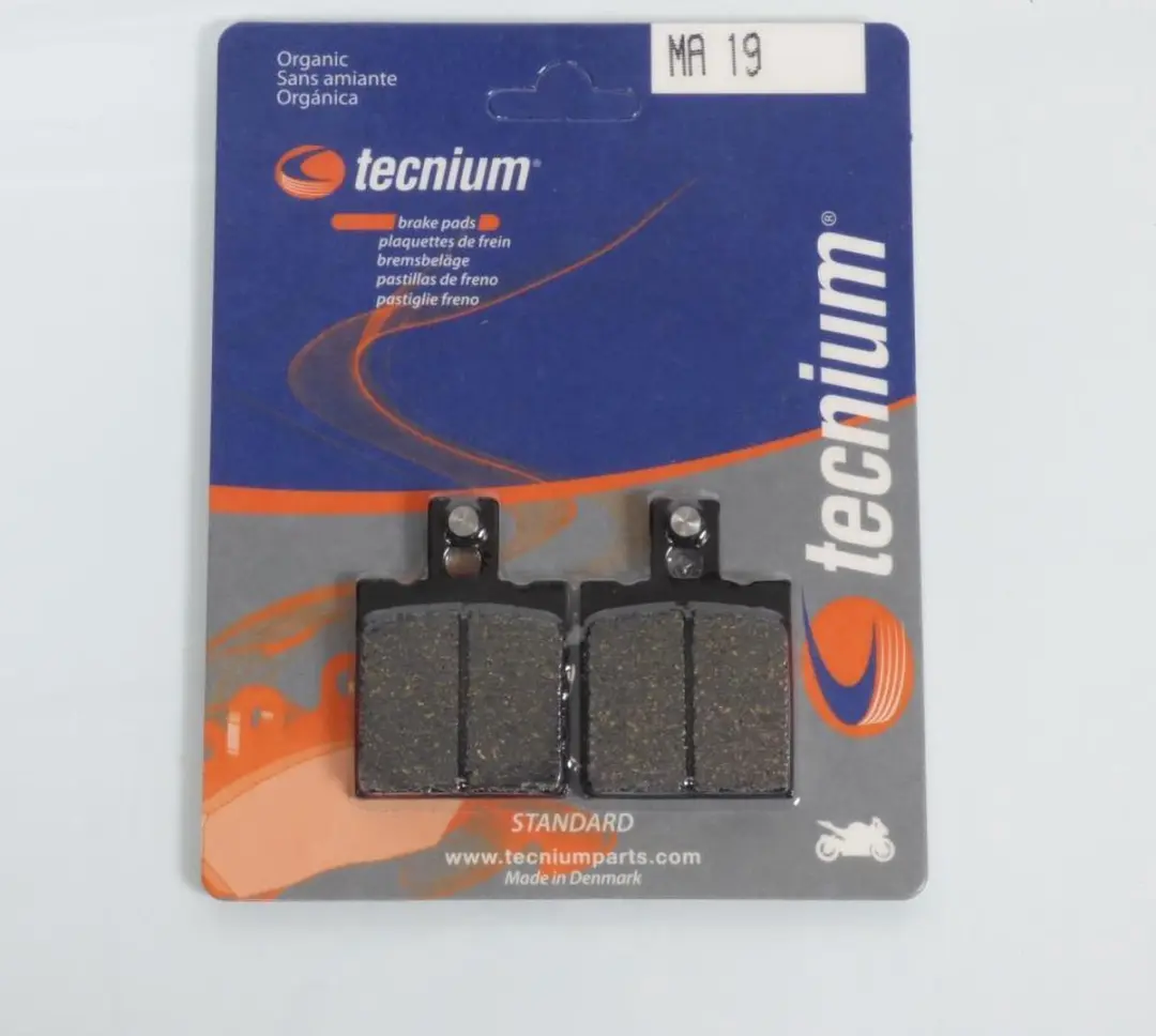 tecnium remblokje voor motorfiets cagiva 50 super city 1992 ma19 / voor / achter