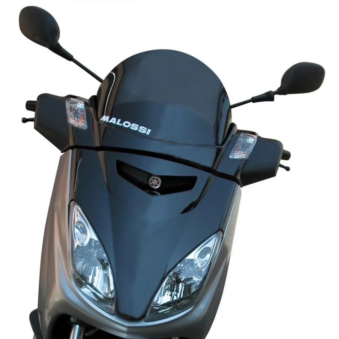 Malossi windscherm en windjump voor scooter Yamaha 125 Xmax 2006 tot 2008 451440