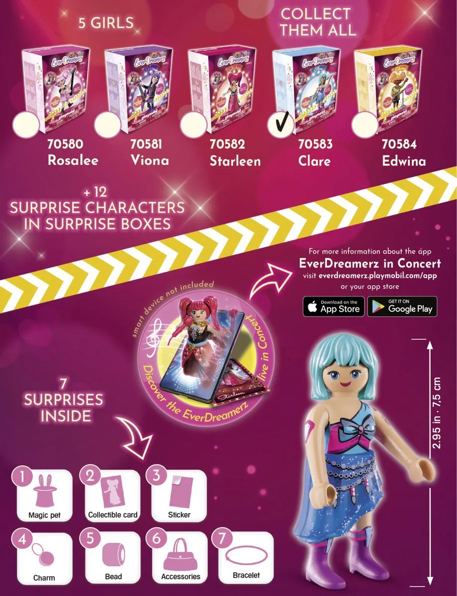 Playmobil EverDreamerz Clare Music World 70583