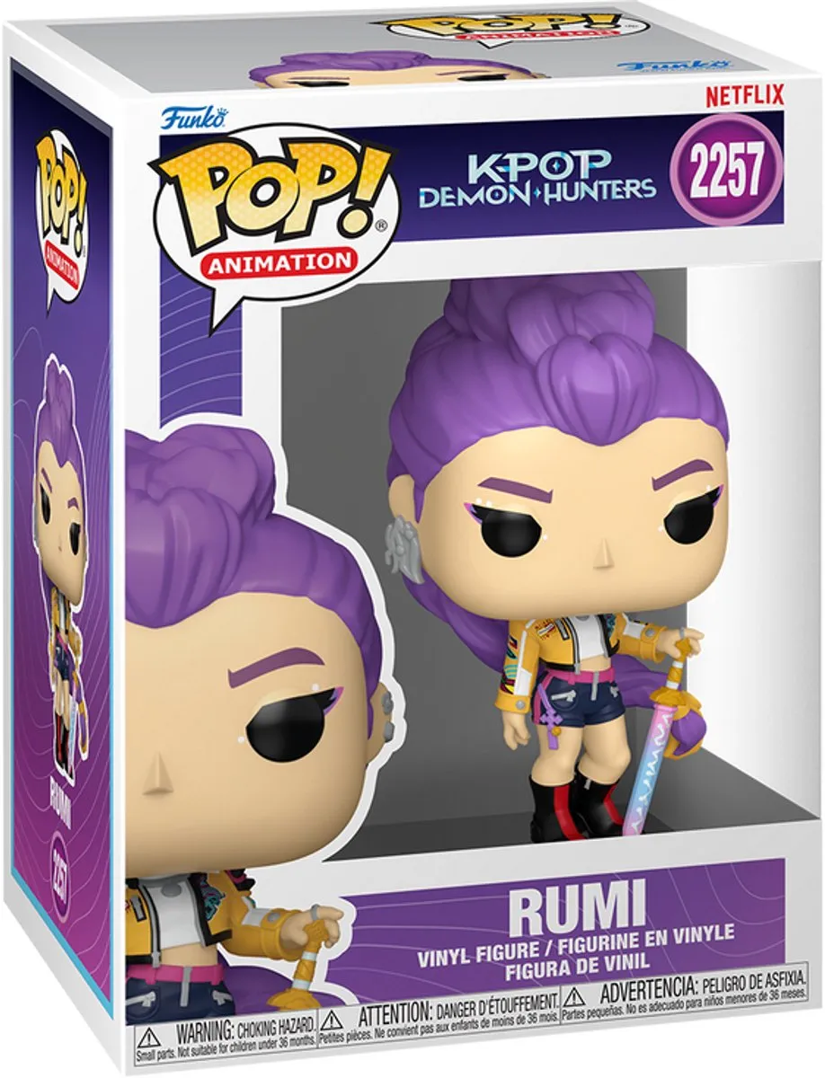 Funko POP! Animation KPop Demon Hunters Rumi FK94692