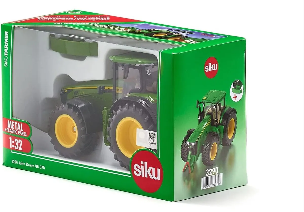 SIKU 3290 John Deere 8R 370 - 1:32 - Groen