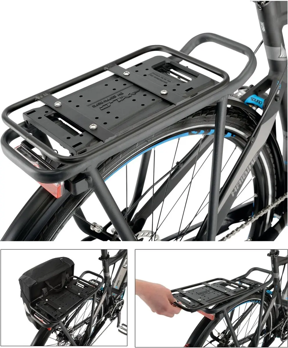 XLC RP-R12 Adapterplaat - Stadsfiets - Zwart