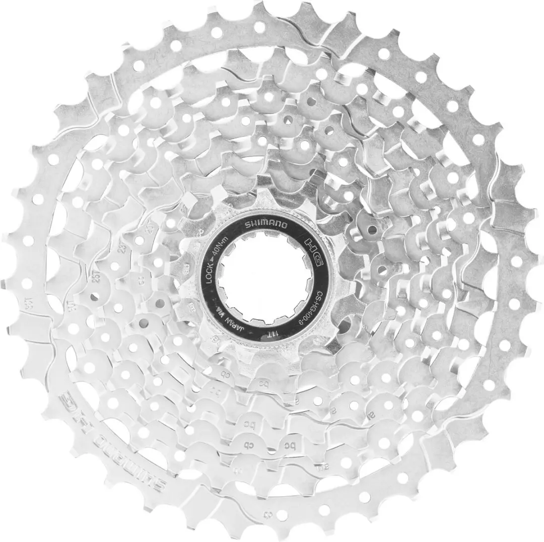 Shimano CS-HG400 9-speed Cassette 11-36T - Zwart