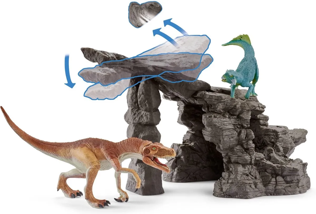 Schleich Dinoset 41461 - Speelfigurenset - 7 Onderdelen - Multicolor - afbeelding 6 van 6
