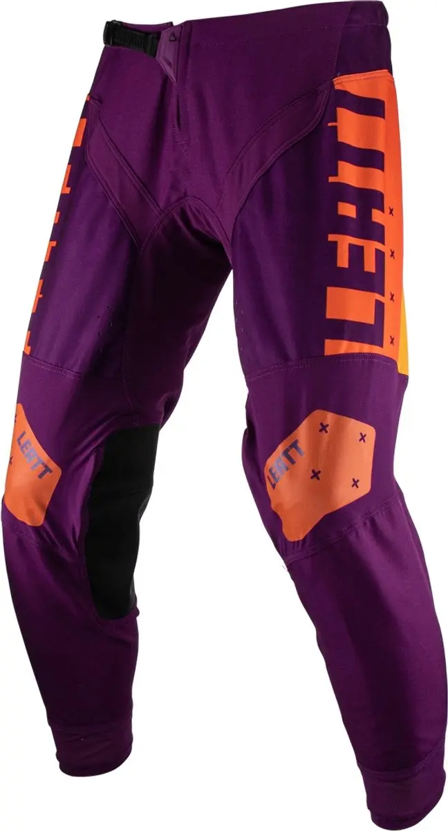 Leatt Moto 4.5 Lite Paars Oranje Crossbroek