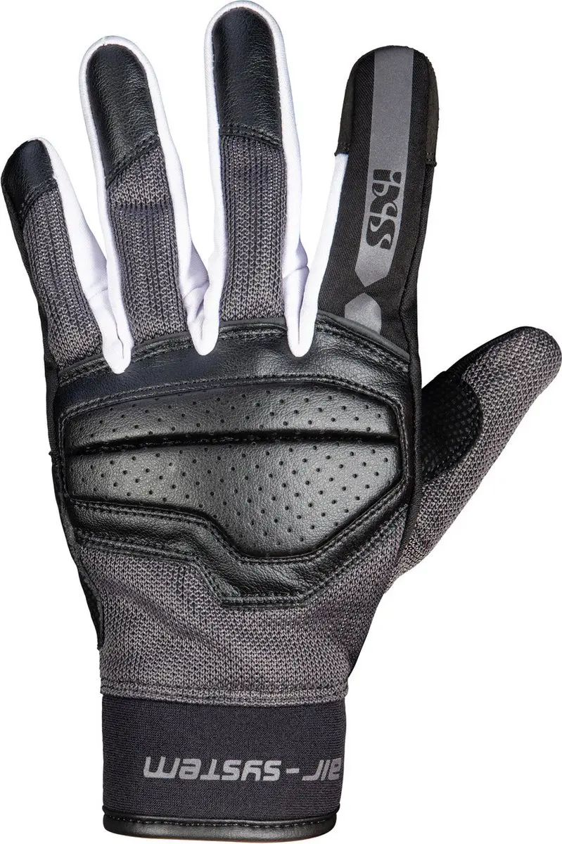 IXS Evo-Air Dames Zwart Grijs Wit Handschoenen