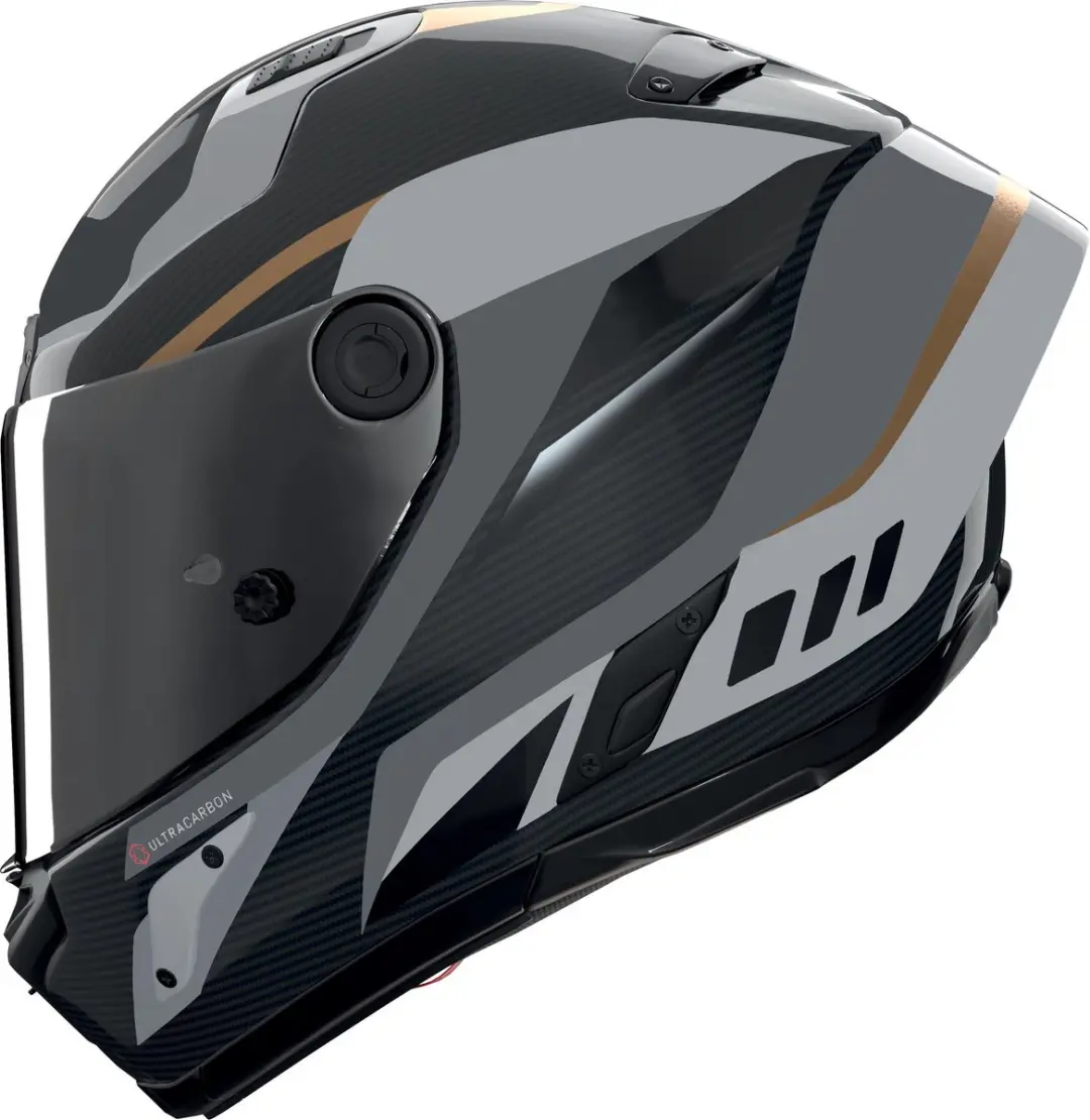 Nolan X-804 RS Ultra Carbon Lesmo Helm - XS Grijs/Zwart
