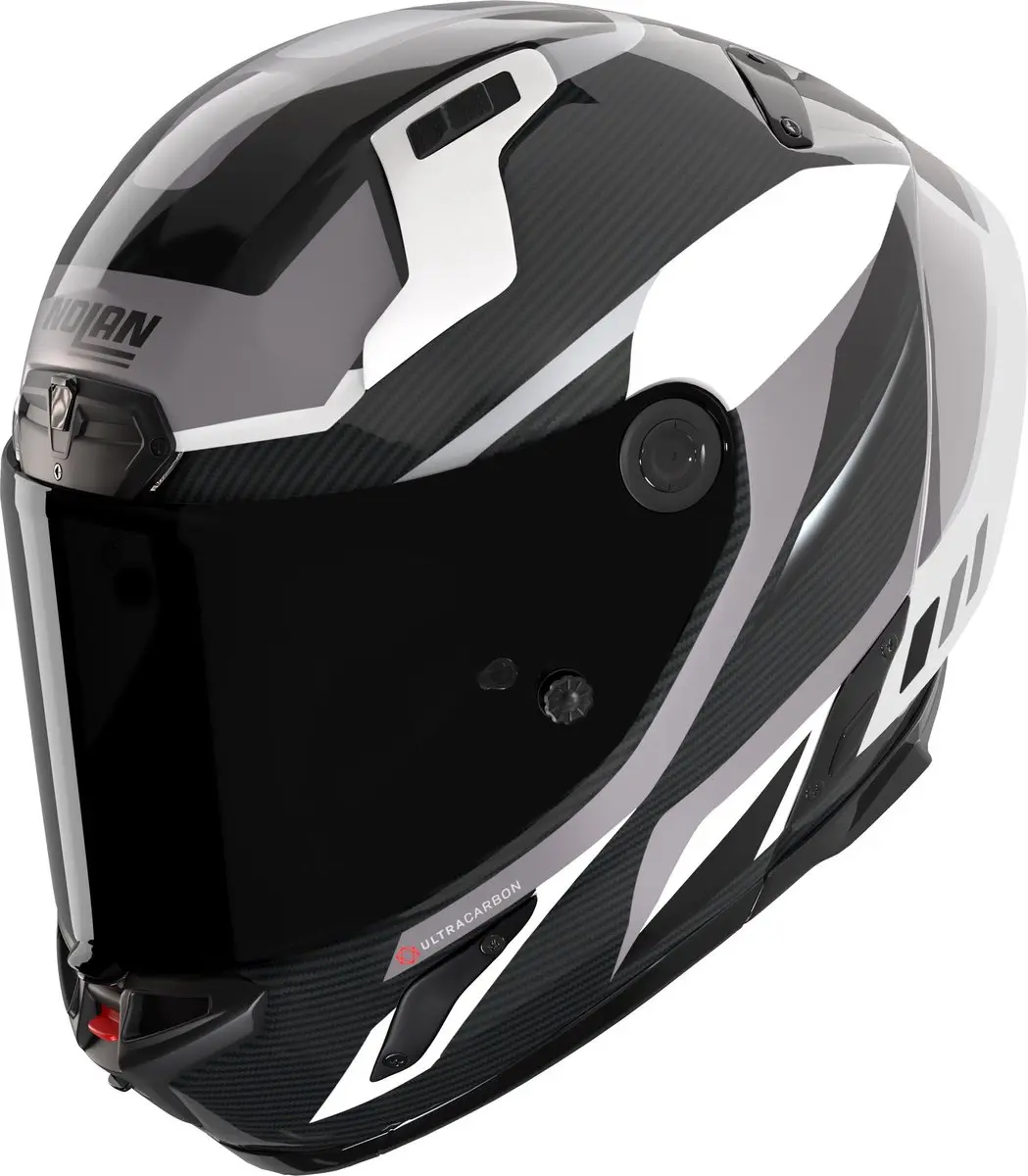 Nolan X-804 RS Ultra Carbon Lesmo Helm - XS Grijs/Zwart