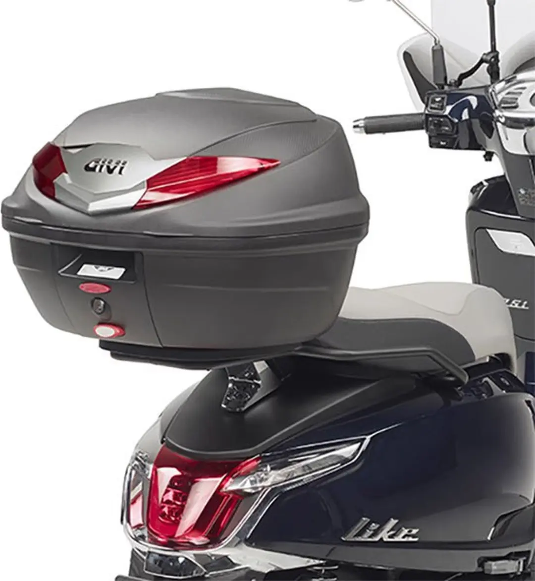 Givi Monolock Kymco Like 125/150 Topkoffer Achtermontage Zwart