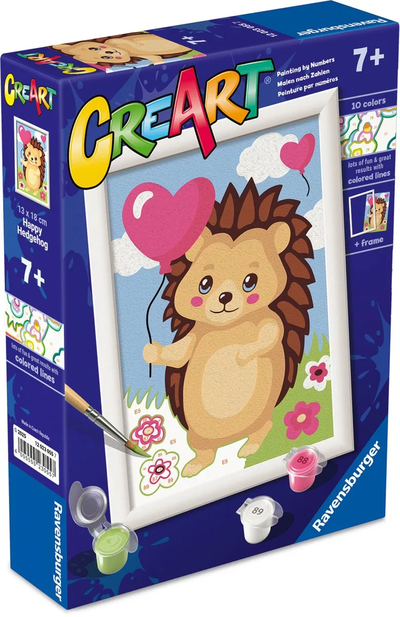 Ravensburger CreArt Junior Egel Schilderpakket
