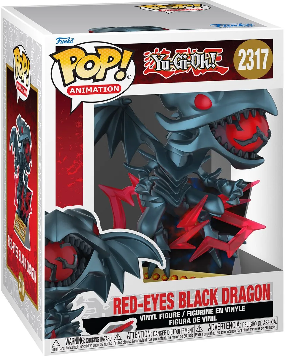 Funko Pop! Premium Yu-Gi-Oh! Red-Eyes Black Dragon #2317