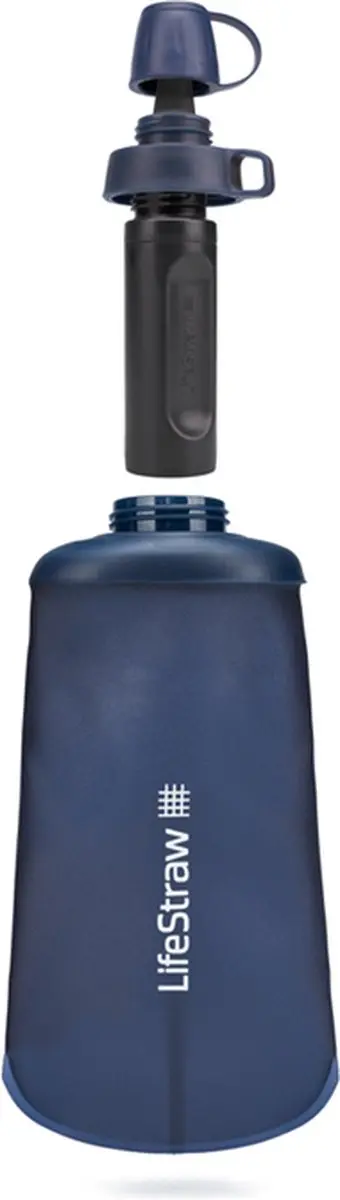 LifeStraw Peak Series 650ml Drinkfles - Grijs - afbeelding 6 van 6