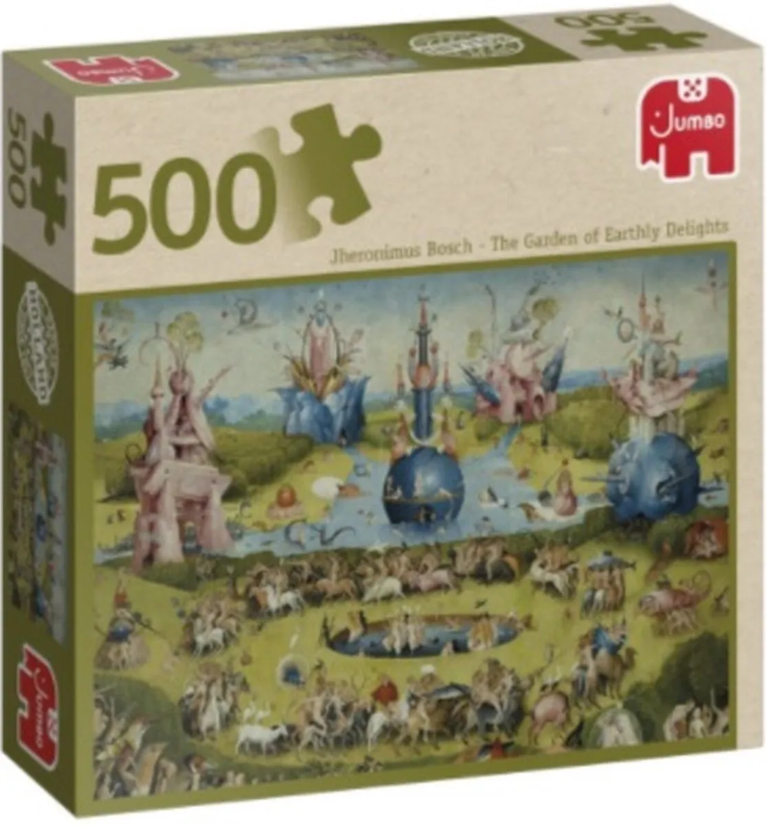 Jumbo Bosch Tuin der Lusten Puzzel 500 Stuks