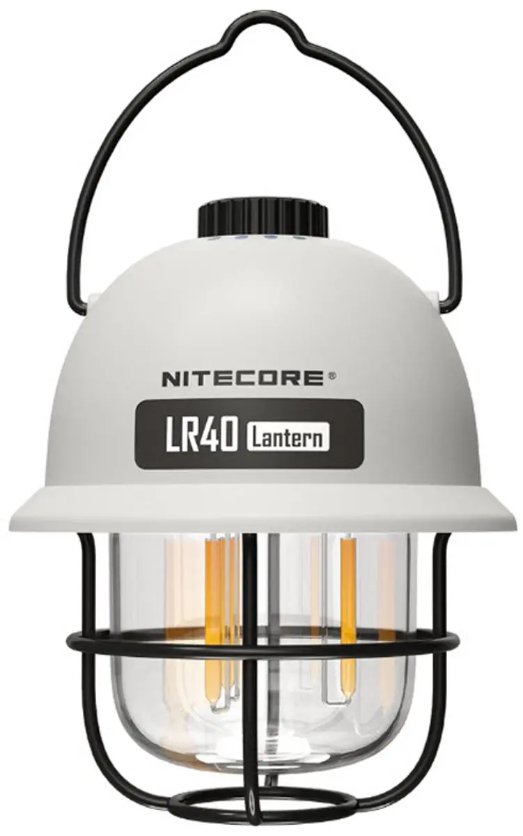 Nitecore campinglamp LR 40 powerbank wit