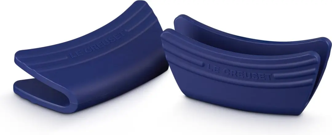 Le Creuset Siliconen Handvatbeschermer Azure 12x6cm - 2 Stuks - afbeelding 2 van 3