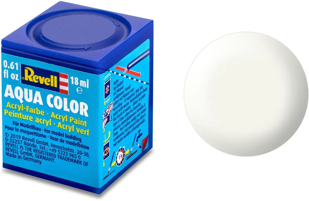 Revell Hobbyverf Acryl Aqua #301 Wit