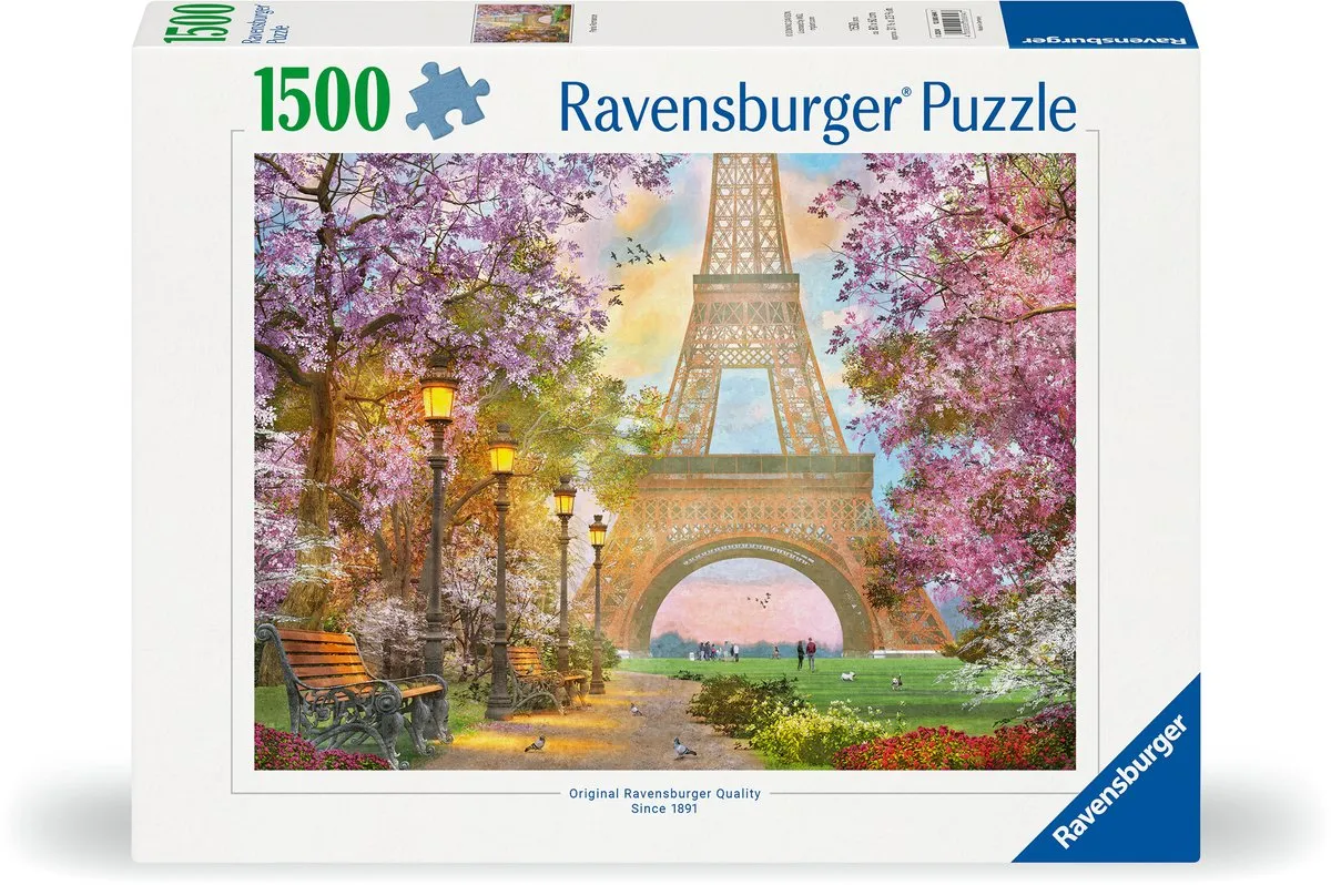 Ravensburger Parijs Liefde Puzzel 1500 Stuks