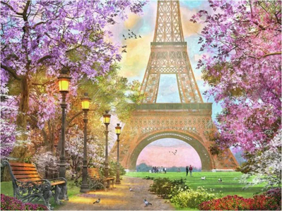 Ravensburger Parijs Liefde Puzzel 1500 Stuks