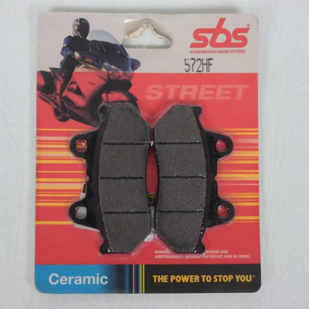 remblok sbs voor motor honda 750 cb f2c f2d 1983 tot 1984 avg / avd / 572hf nieu