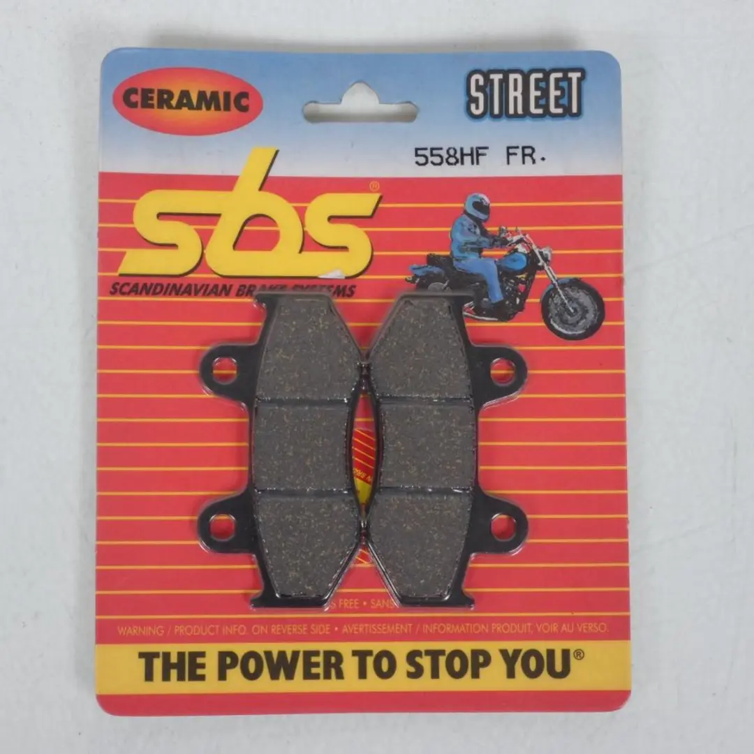 Plaquette de frein SBS pour Moto Honda 200 Mtx Rw 1985 AV Neuf