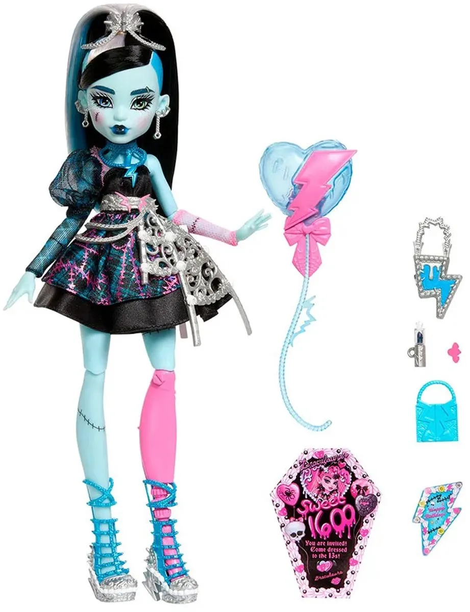 Mattel Monster High Draculaura Sweet 16 Pop - JBG75 - Multicolor
