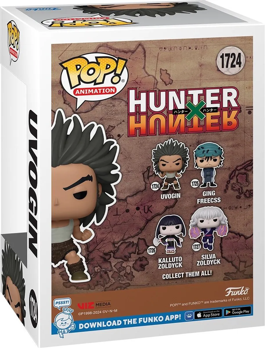 Funko Pop! Animation Hunter x Hunter Uvogin #1724 - Veelkleurig