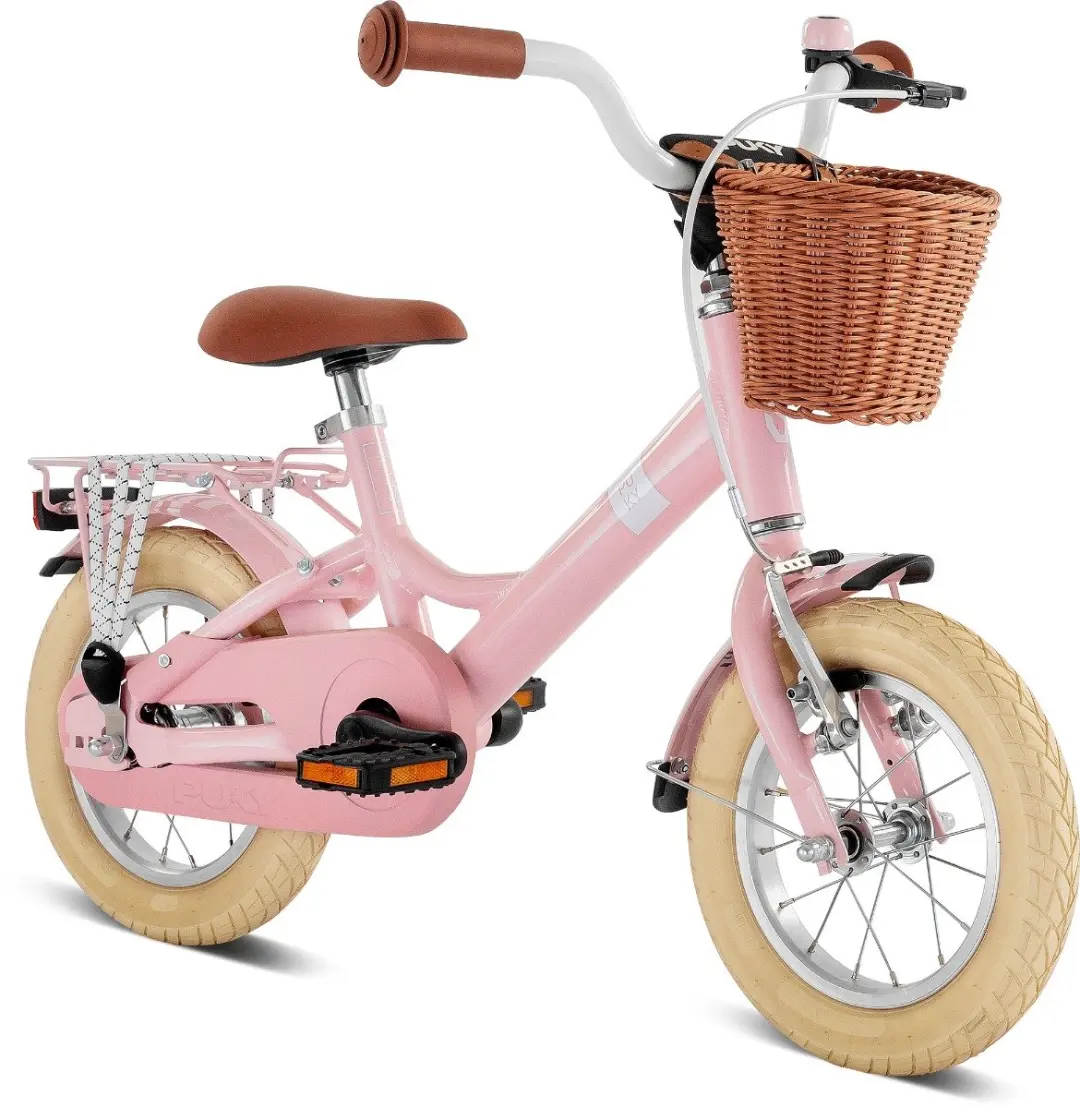 Puky Kinderfiets Youke 12 in Retro Roze