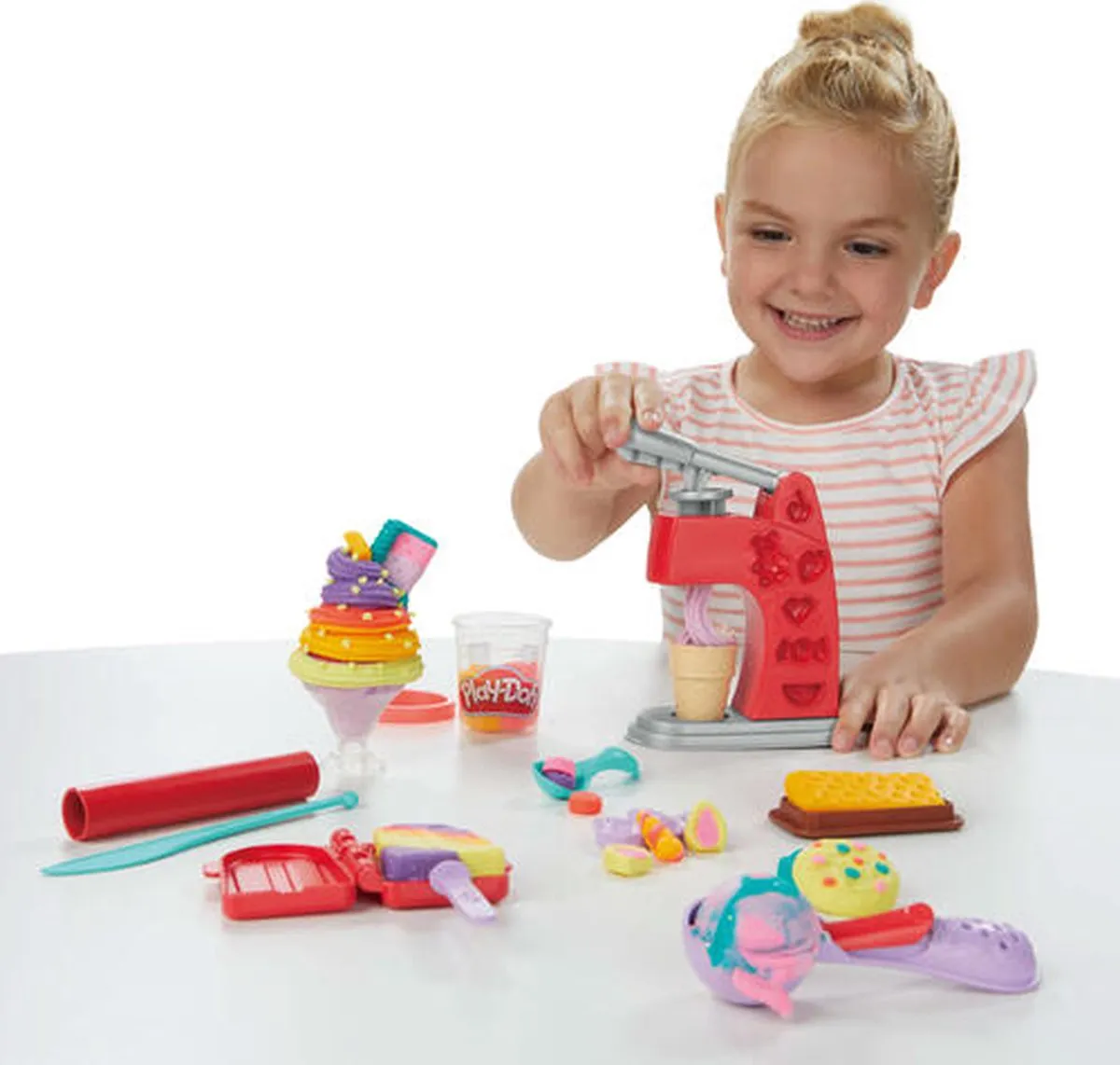 Hasbro Play-Doh Magische Frozen Treats Speelset - Eenhoornijs - 1 Stuk