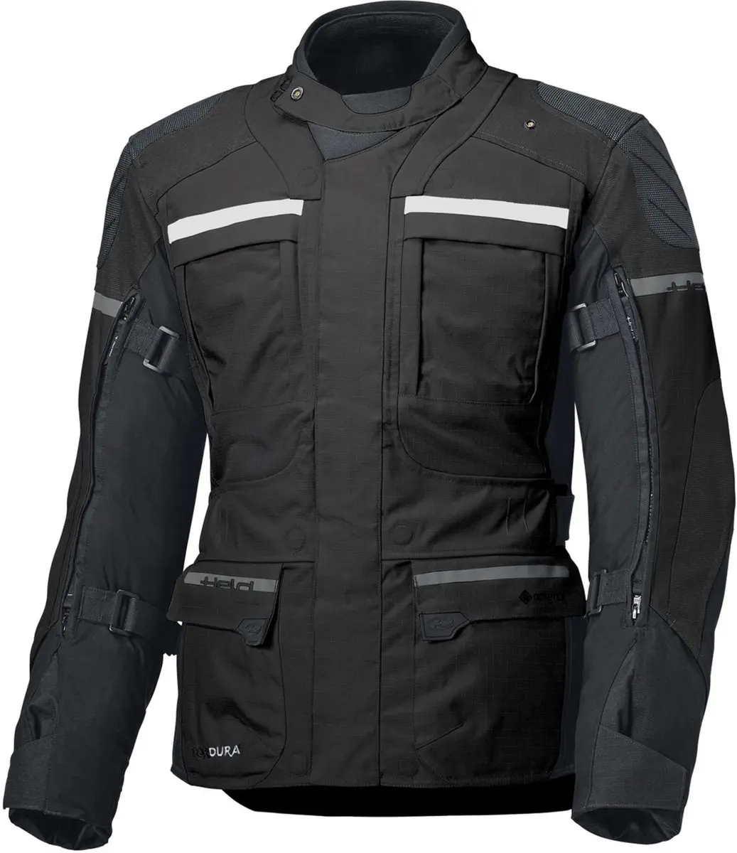Held Carese 3 Adventure Motorfietsjas - Grijs/blauw 2XL