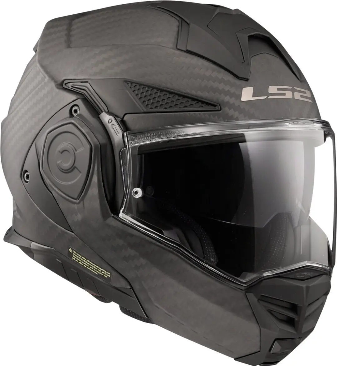 LS2 FF901 Advant X Carbon Solid Helm - XXL