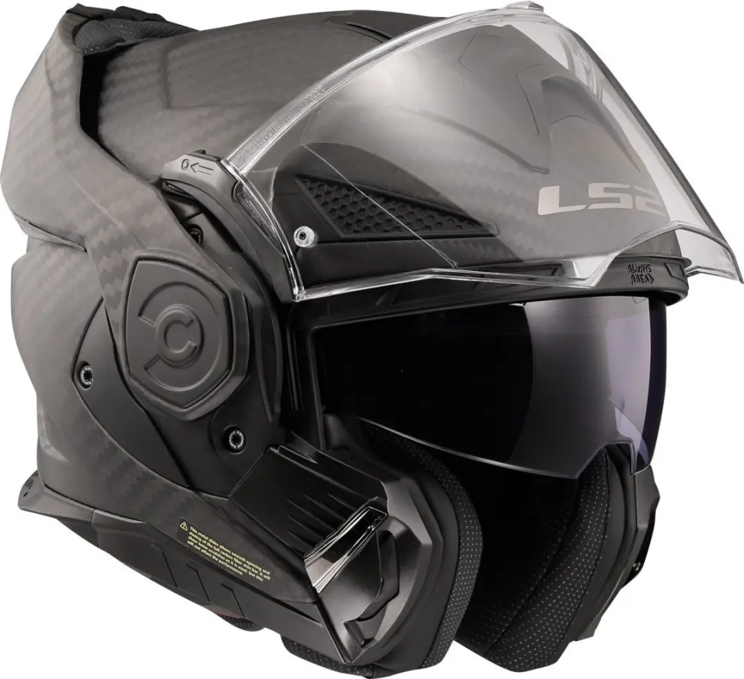LS2 FF901 Advant X Carbon Solid Helm - XXL