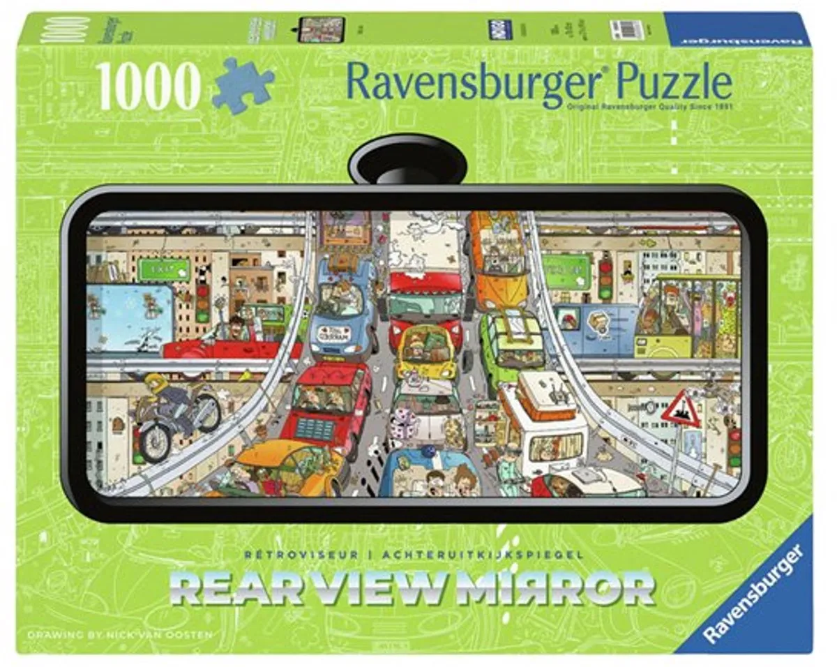 Ravensburger Verkeerschaos Legpuzzel 1000 Stuks