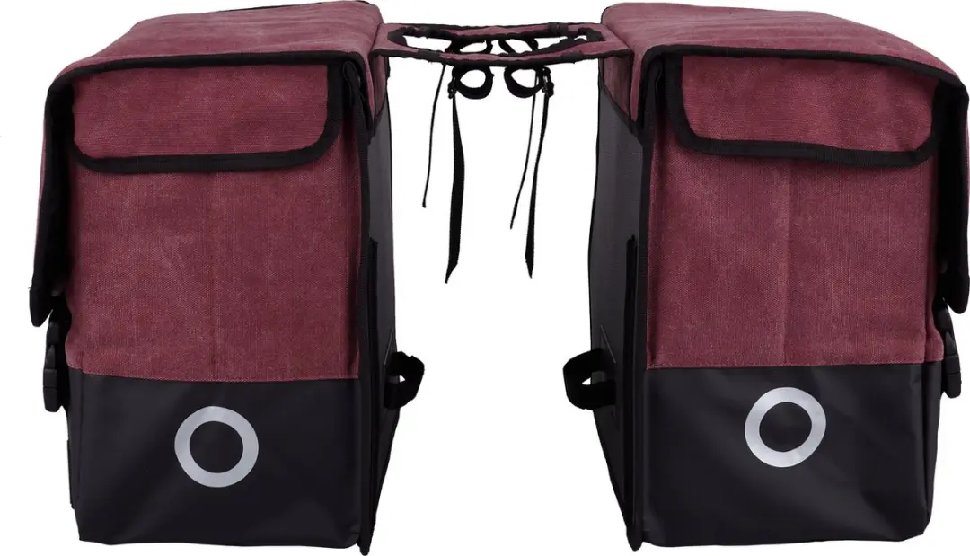 Willex Dubbele Canvas Fietstas 40L