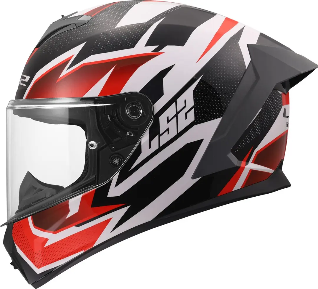 LS2 FF820 Rapid III Xtrem Helm - M - Wit/Zwart/Rood