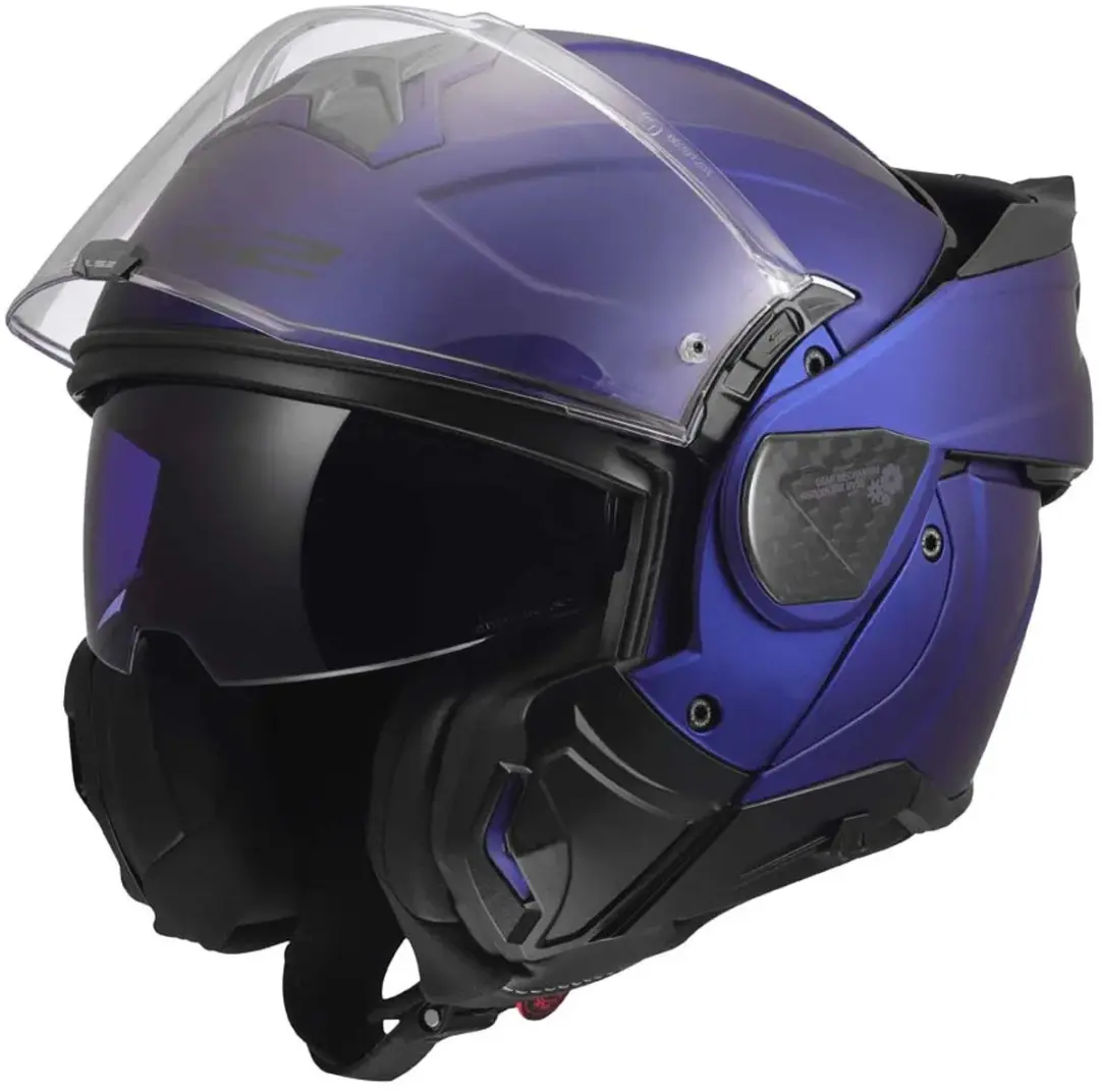 LS2 FF910 Advant II Systeemhelm - Mat Blauw XL