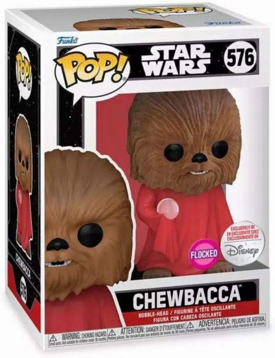 Funko Pop Chewbacca Robe Flocked Star Wars Figuur 66485