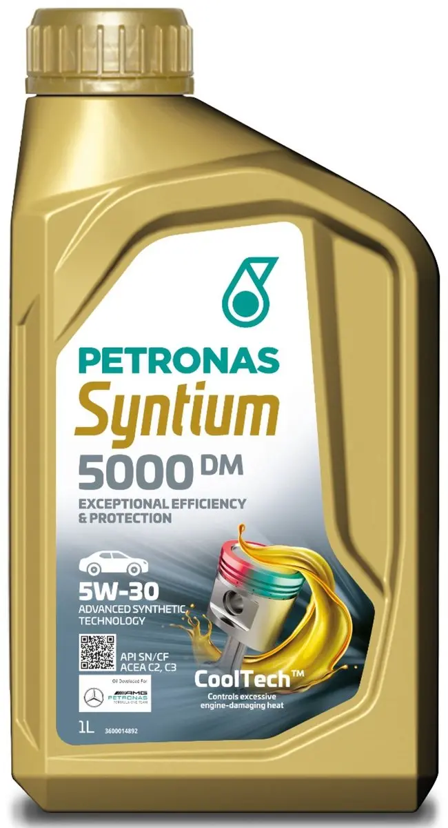 Petronas Motorolie 5W30 5000 DM 1 Liter