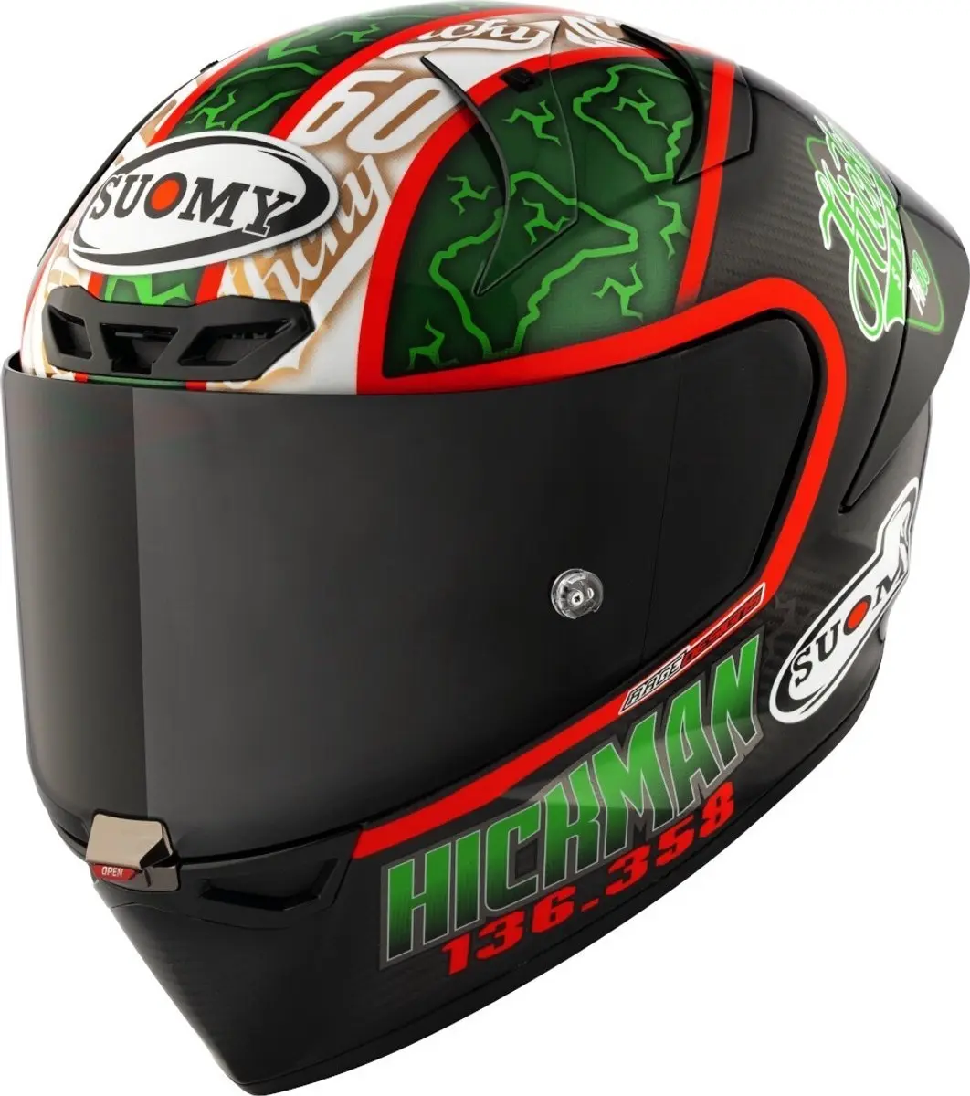Suomy S1-XR GP Hickman Replica 2024 Integraalhelm