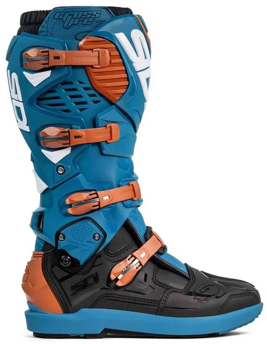 Sidi Motorrad Offroad Stiefel Crossfire 3 Srs 52380 Petrol-Bronze-45