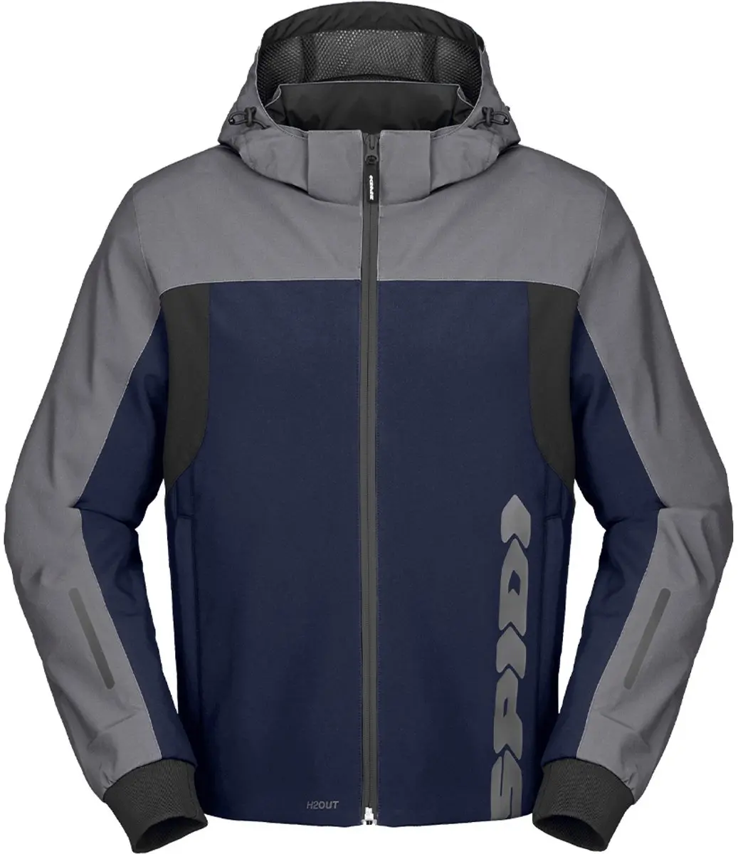 Spidi H2Out II Hoodie Blauw Zilver