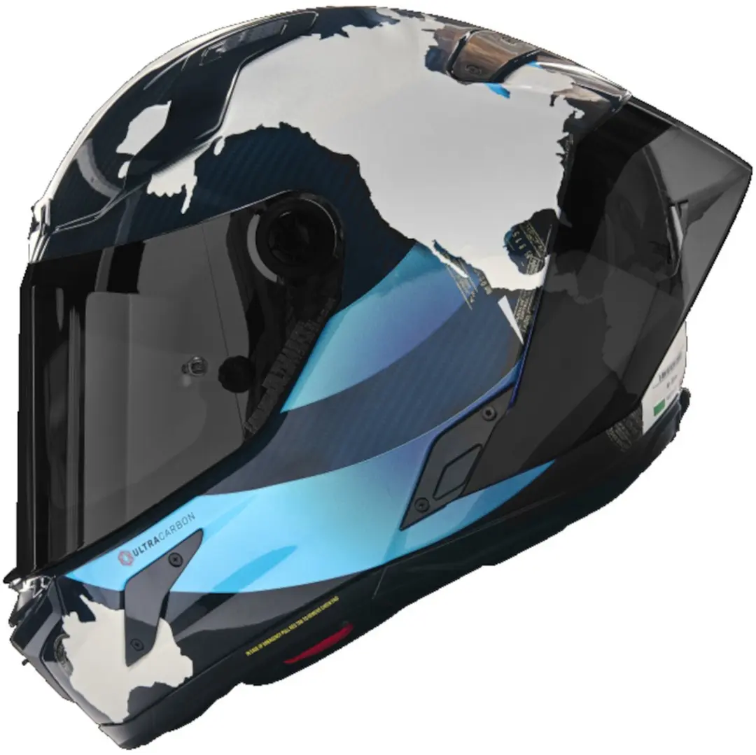 Nolan X-804 RS Ultra Carbon 30th Anniversary Integraalhelm - L - Blauw